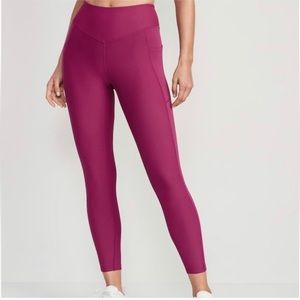 Old Navy Active magenta athletic leggings